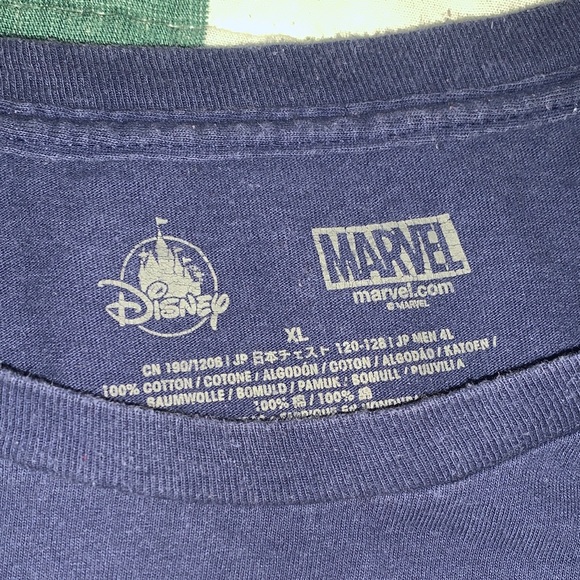 Marvel Heroes Collage Navy T-Shirt - Picture 2 of 3